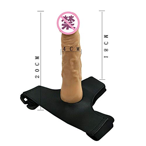 Gode harnais 20cm BaronHong wearable nude M pour couples lesbiens trans