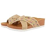 Planta anatómica GIOSEPPO PIRAYU, Chanclas Mujer, Natural, 37 EU
