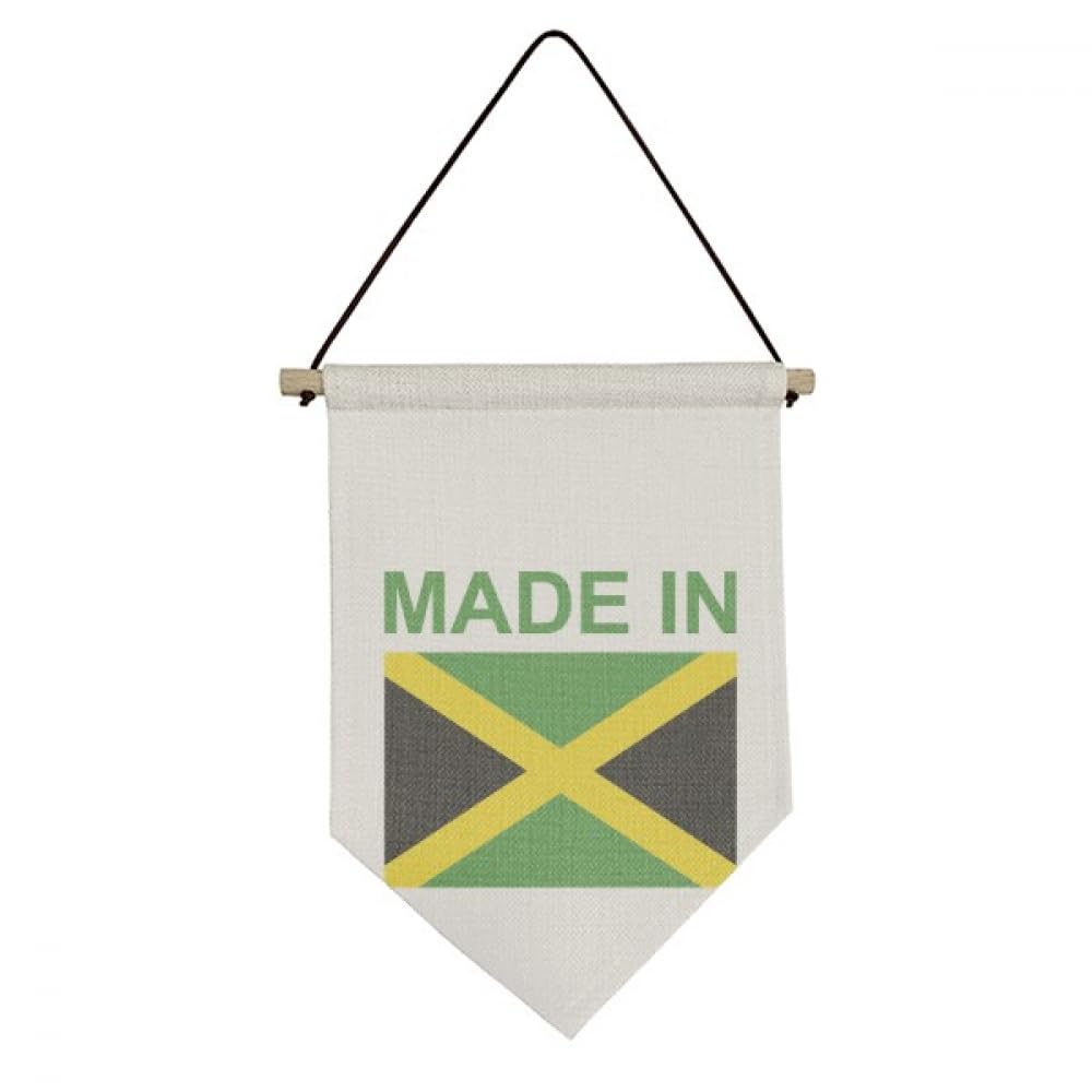 Drapeau de la Jamaïque en toile suspendue de qualité supérieure - 4