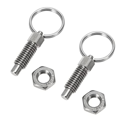 Angoily 2pcs Pull Design Indexing Plunger for Industrial Equipment Automotive and Electrical Appliances Portable and Easy to Use