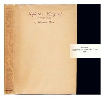 Hardcover Naboth's vineyard : a stage piece [in three acts] Book