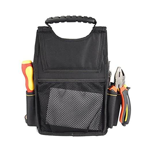 B Blesiya Bolsa de ferramentas Oxford resistente para eletricista cintura bolsa de ferramentas boca