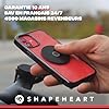 Shapeheart Innovation Française, Support téléphone vélo magnétique avec Plaque métallique adhésive Extra-Fine. Porte vélo électrique, vélo, Trottinette, VTT. Accessoire vélo #5