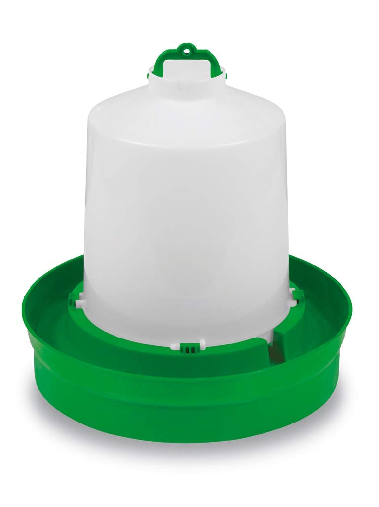 Amazon | ベルバード 鳥用・ニワトリ用 自動給水器 (深皿, 8リットル