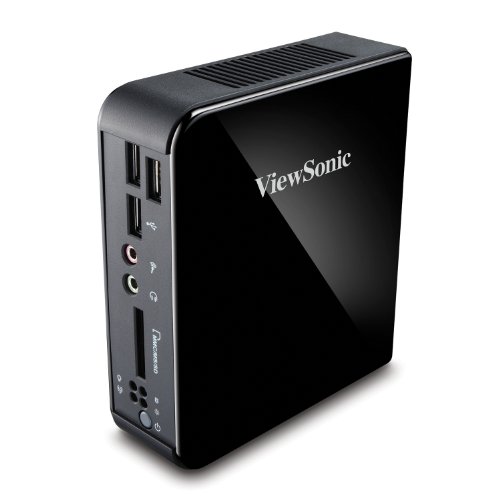 Image of View Sonic VOT125-02 PC Mini Intel ULV Celeron SU2300 1.2GHz; 2GB RAM; 250GB HD; HDMI; VESA Mount; Win 7 Home Premium