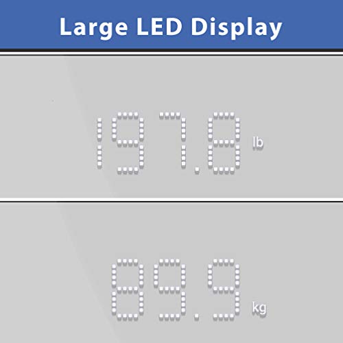 INEVIFIT Bathroom Scale, Highly Accurate Digital Bathroom Body Scale, Measures Weight for Multiple Users. Includes a 5-Year Warranty - Image 7