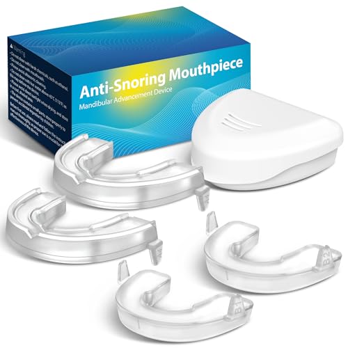 Anti Snoring Mouthpiece(2-Pack 5-6mm), Anti Snoring Mouth Guard for Sleeping