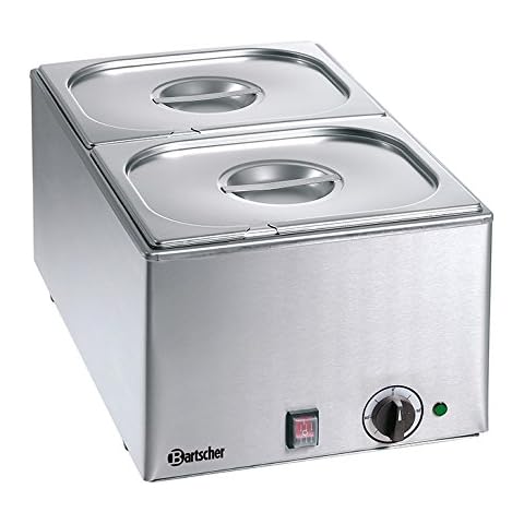 Bartscher Bain Marie 2x 1/2GN 150mm 84198180 Art. 200232 Cover