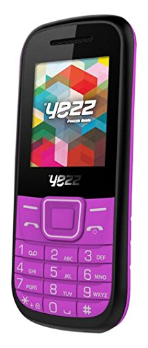 Yezz C21A Téléphone Portable Bar Téléphone Dual SIM-Rose [Italie]
