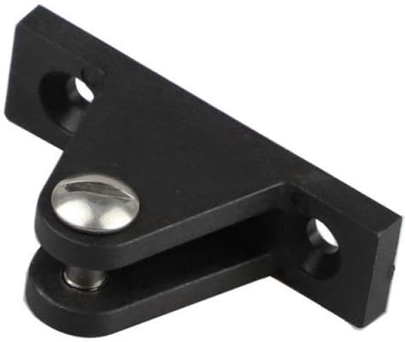 2 Pieces Black Nylon Plastic Boat Side Mount Deck Hinges Heavy Duty Marine Yacht Accessories Hardware Compatible with Boat Yacht
