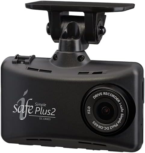 Comtec 996861-0230 i-safe Simple Plus2 Dash Cam, Made in Japan