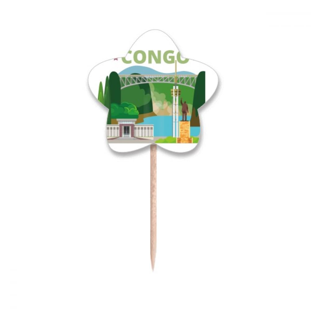 Congo Statue décoration gâteau originale pour offrir lors d'une fête
