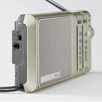Panasonic RF-U156-S FM/AM/Wide FM Compatible, Silver