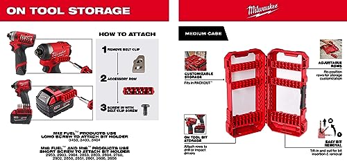 Milwaukee MXF381-2CP 028 Shockwave Impact Duty Assorted Alloy Steel Screw Driver Bit Set thumb #2