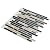 Art3d 12"x12" Self Adhesive Wall Tile Peel and Stick Backsplash for Kitchen, Long Marble Design (6 Pack)