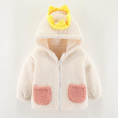 Toddler Boys Girls Snow Cute Hoodie Winter Windproof Cartoon Hooded Coat Jacket Kids Warm Fleece Soft Outerwear2