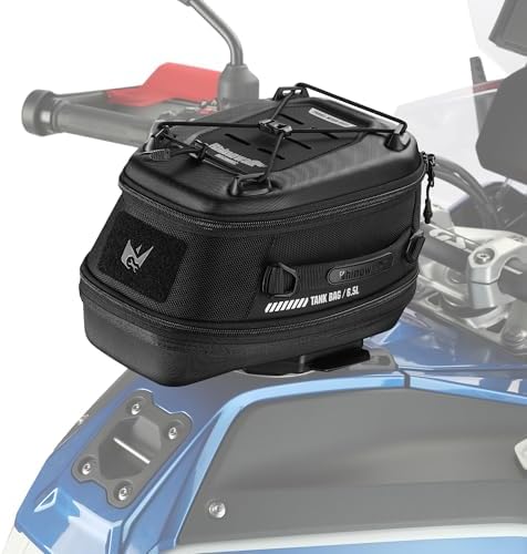 Rhinowalk Motorcycle Tank Bag 5L-6.5L with Strong Magnetic Quick ...