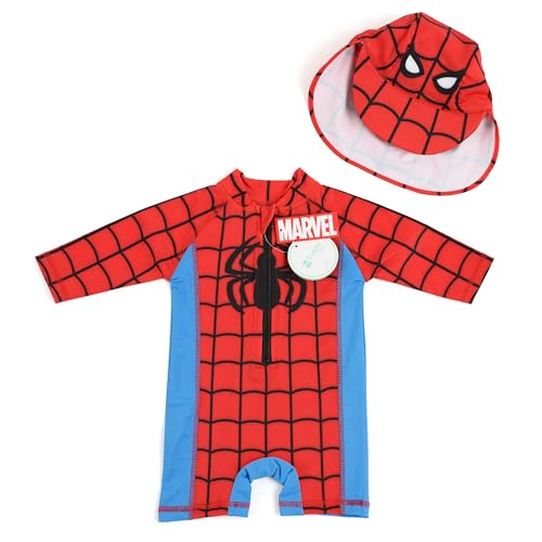 Image of Cuddle Club UPF 50+ Long-Sleeve Baby Swimsuit, Sun Protection Sunsuit for Newborn, Infant, Toddler - Boys and Girls
