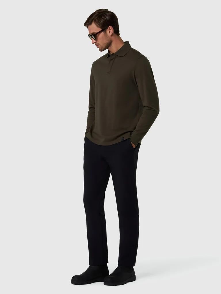 NORTH SAILS Polo a Maniche Lunghe in Tessuto Interlock 692769