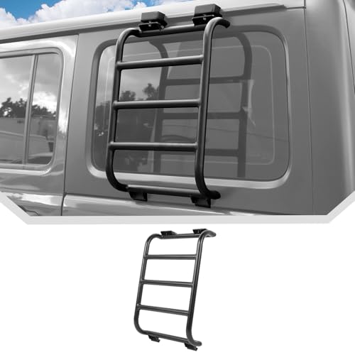 JeCar Wrangler JL Rear Window Ladder