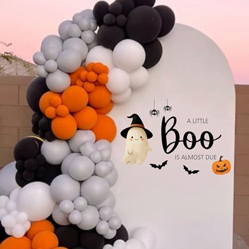 A Little Boo is Almost Due Vinilo Decorativo Halloween miniatura 3