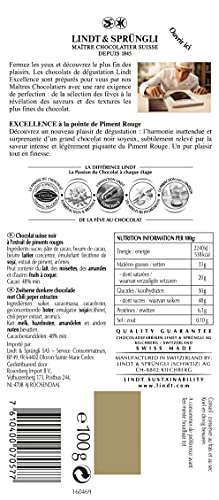 Tablette De Excellence Piment Lindt La Tablette De - vue 4