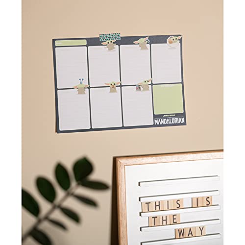 Erik® A4 Weekplanner Star wars The Mandalorian - Bureauplanner met 54 afscheurbare vellen - Image 7