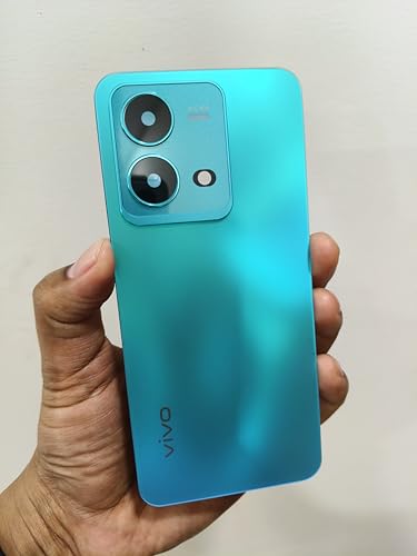 Image of Back OG Replacement for Vivo V25(Glass) Surfing Blue-Surfing Blue