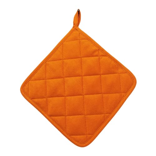 BOTTARO Presina Quadrata Tinta Unita In Panama Di Cotone Mercerizzato 100% (ARANCIONE)