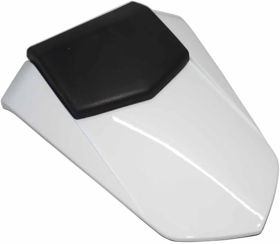 Solo Rear Passenger Pillion Seat cowl fairing Cover Fits For Yamaha YZF R1 YZF-R1 2007-2008 (White)