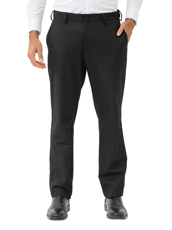 the pant project Water Repellent Formal Trousers for Men | Relaxed Fit Office Wear Pants | 4-Way Stretch Wrinkle-Free Formal Pants with Flex-Tech Waistband-picture-28