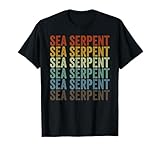 Sea Serpent Cryptid Cryptozoology Retro Gifts