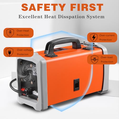 MIG200 Welding Machine 3 in 1 Flux MIG/Lift TIG/MMA Welder Machine ;Portable IGBT Handheld Welding Machine for DIY Projects and Professional Welding Tasks ;Lightweight and Easy to Use - Image 6