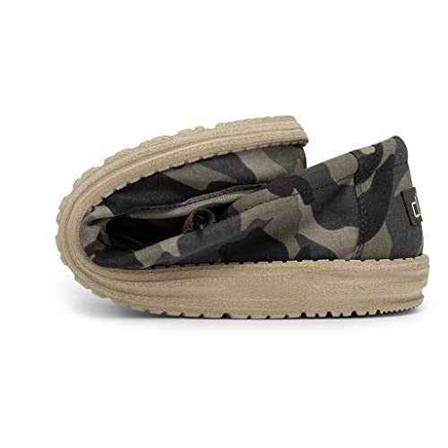 HEYDUDE Men's Wally Funk | Men’s Shoes | Men's Lace Up Loafers | Comfortable & Light-Weight
