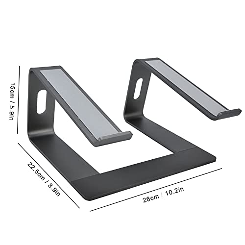 Aluminum Laptop Stand, Metal Computer Riser, Laptop Stand for Desk miniatura 3