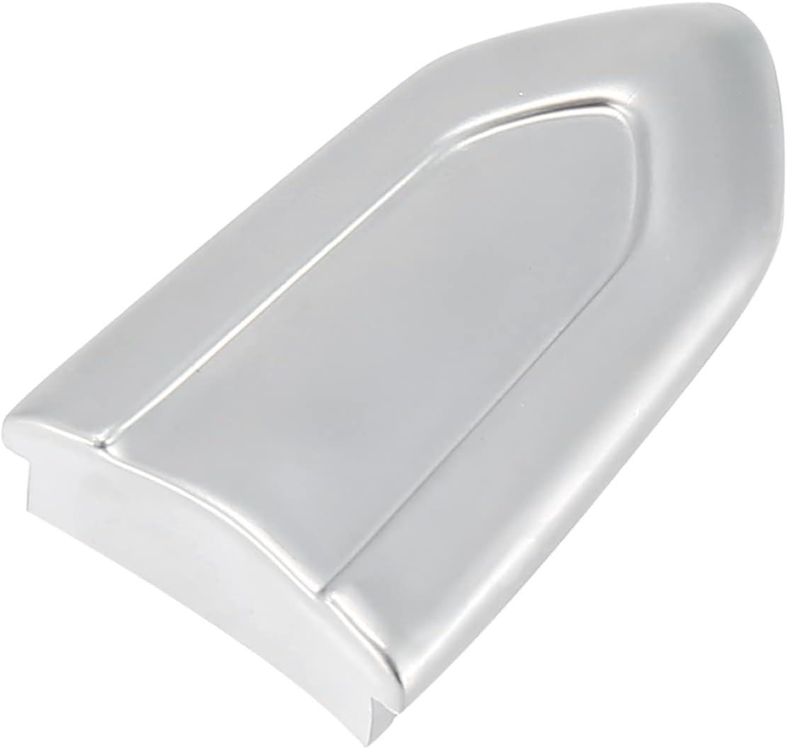 ACROPIX Door Lock Cylinder Cover Trim Cap - Chrome Silver Fit For Cadillac ATS, XTS, CTS Models