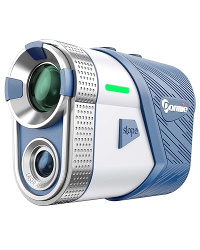 Dormie Golf Rangefinder with Slope,800 Yards Laser Range Finder Golfing,PNLC Display,Aluminum Alloy Body,Flag Lock,Slope Compensation,6X Magnification Rangefinder with Magnet,T100 Pro