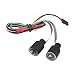 Produktbild Dilwe RC Crawler 17mm LED-Licht Set Scheinwerferlampe Zubehörteil für SCX10 Wrangler 1/10 Fernbedienung Auto(Rot)