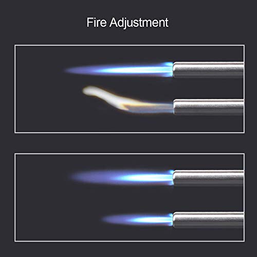 KKmoon Cozinhar Tocha De Gás De Cozinha Queimador De Maçarico Culinária Tocha De Butano Para Doces S