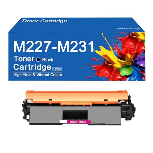 Cartouche de toner M227 M231 avec puce pour imprimante HP LaserJet Pro M227fdw et M227sdn