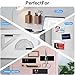 A+B Paired Adhesive Magnetic Tape, Precut (4 in x 2 in x 10 Pack/ 5Pairs) Flexible AB Magnets Strips for DIY Closure Craftings, a b Magnet Match to Use