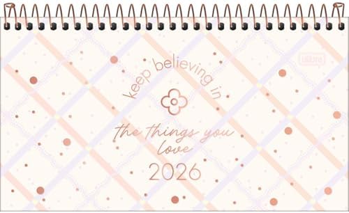 Tilibra - Agenda Espiral Semanal de Bolso 16,7 x 8,9 cm Soho 2026...