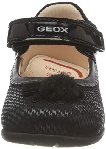 GEOX B KAYTAN C BLACK Baby Girls' First Walking Shoes Mary Jane size 22(EU)