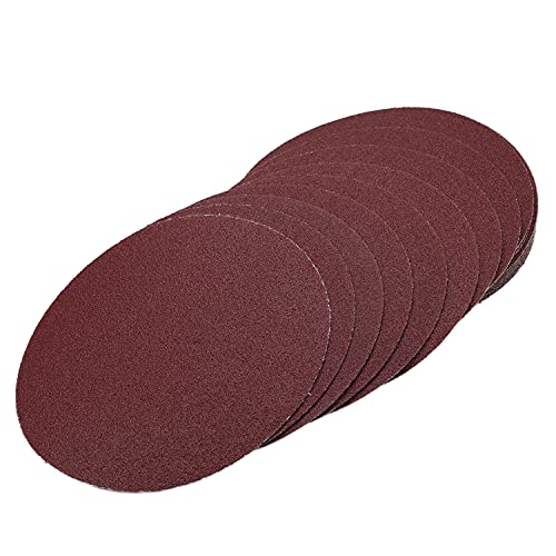 Utoolmart ディスクペーパー サンダー サンディングディスク サンドペーパー ダブルアクション マジック ペーパー 研磨 やすり 電動サンダー用 サンディングパット 木工用 ランダムアクションサンダー用 サンディング 研磨 サンダー用紙やすり丸型 #80 工木工生地研磨用 6インチ 外径 150mm 20枚