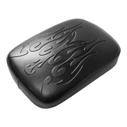 Coussin de passager arrière noir pour moto Sportster Softail Touring XL 883
