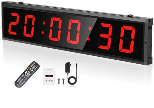 hiit gym – Seesii Gym Timer with Remote, 11”x