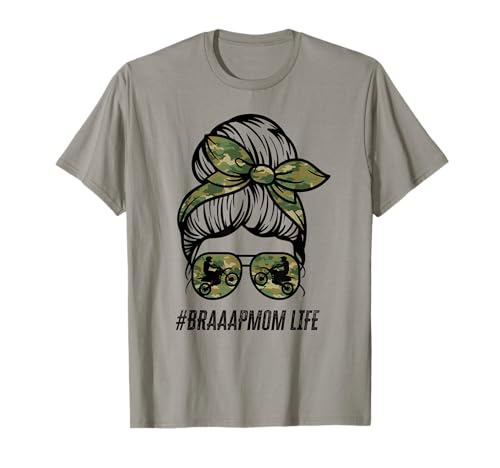 Braaap Mom Life Dirt Bike T-Shirt