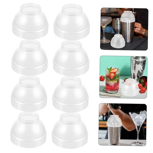 Tapas de vaso PRETYZOOM con cubierta contra salpicaduras para fundas para tazas de té 5