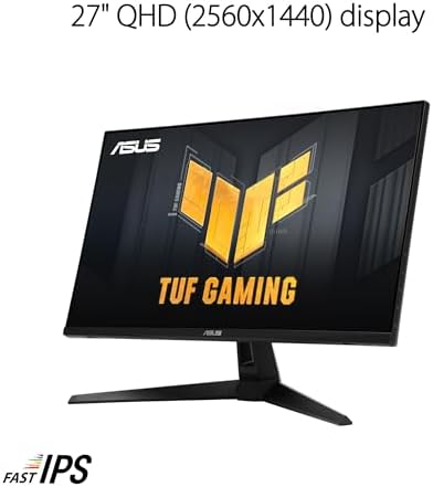 ASUS TUF 게이밍 VG27AQM5A 27인치 1440p 300Hz G-SYNC 게이밍 모니터 — 사진 3