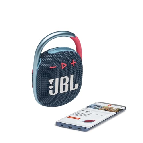 Miniatura 9 de Jbl Clip 4 Altavoz Inalámbrico Con Bluetooth, Resistente Al Agua Ip67 Y Al Polvo, Con Estilo Llamativo Y Diseño Ultraportátil, 10h De Música Continua, Rosa Y Azul